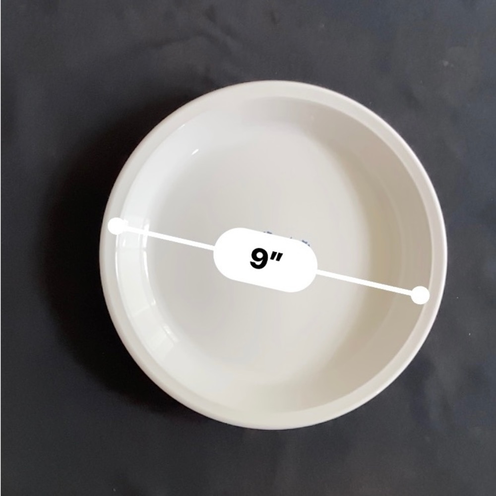VINTAGE CORNING WARE 🥧 P-309 🥧 BLUE CORNFLOWER - 9 INCH PIE PLATE - Picture 4 of 8